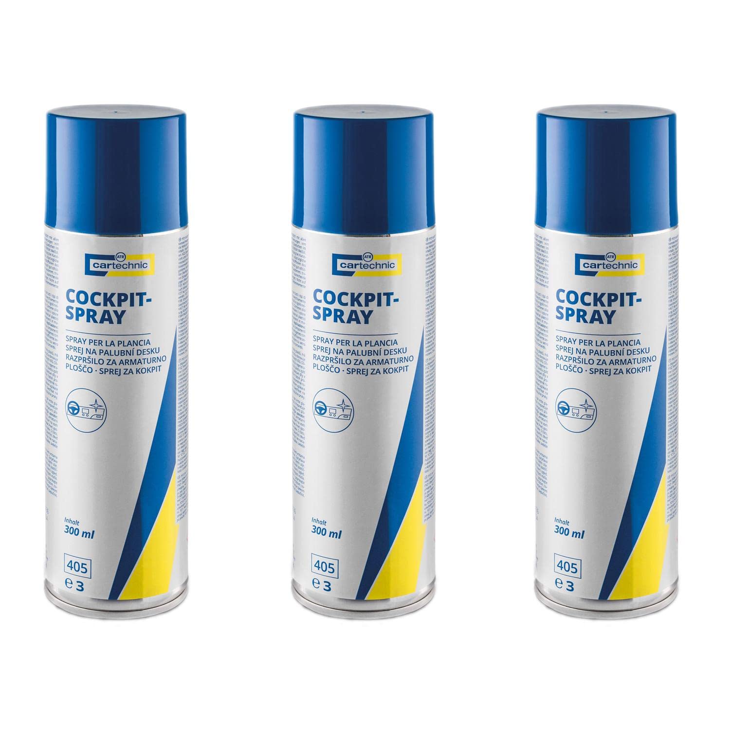 CARTECHNIC 3X Cockpit-Spray Cockpitpflege Cockpitreiniger Tiefenpfleger 300 ml CARTECHNIC 3X Cockpit-Spray Cockpitpflege Cockpitreiniger Tiefenpfleger 300 ml von CARTECHNIC