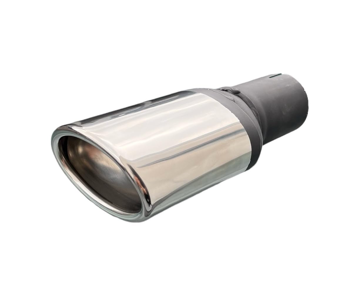 Auspuffblende Endrohr N1-10-1/50 oval 95x65mm Blende Edelstahl für 50mm Anschluss 220mm lang Auspuff Tuning mit Absorber Auspuffblende Endrohr N1-10-1/50 oval 95x65mm Blende Edelstahl für 50mm Anschluss 220mm lang Auspuff Tuning mit Absorber von CARTUNER.DE TUNINGEXPERTS
