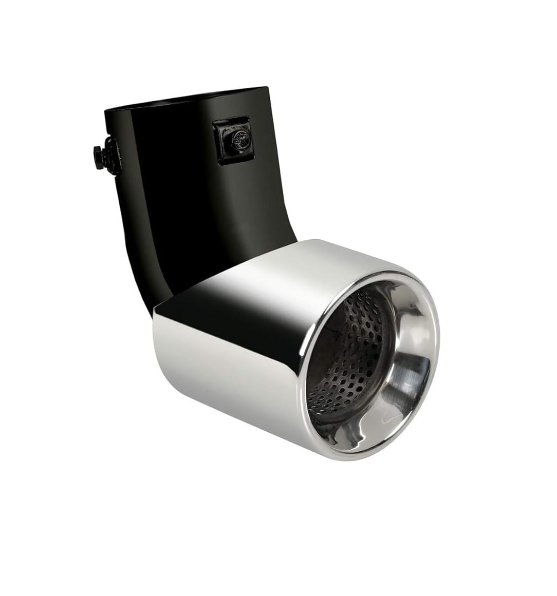 Auspuffblende verstellbar 90mm rund für gekrümmte gebogene geknickte Auspuffrohre 40-65mm verstellbar Auspuffblende verstellbar 90mm rund für gekrümmte gebogene geknickte Auspuffrohre 40-65mm verstellbar von CARTUNER.DE TUNINGEXPERTS