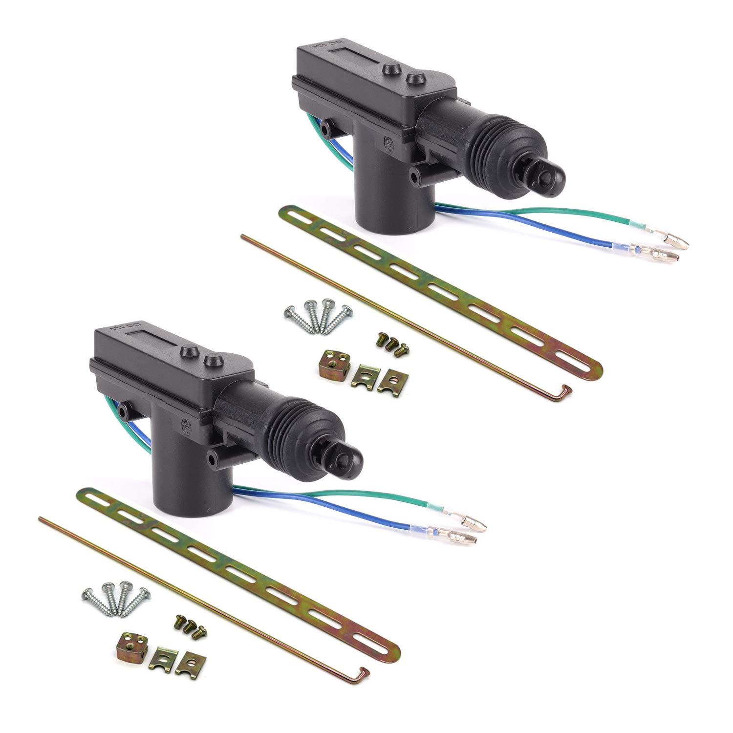 Carviya 2 Stück Universal Auto Power Türschloss Stellmotor - Professionell 2 Drähte DC 12V Zentralverriegelung System Motor Carviya 2 Stück Universal Auto Power Türschloss Stellmotor - Professionell 2 Drähte DC 12V Zentralverriegelung System Motor von CARVIYA