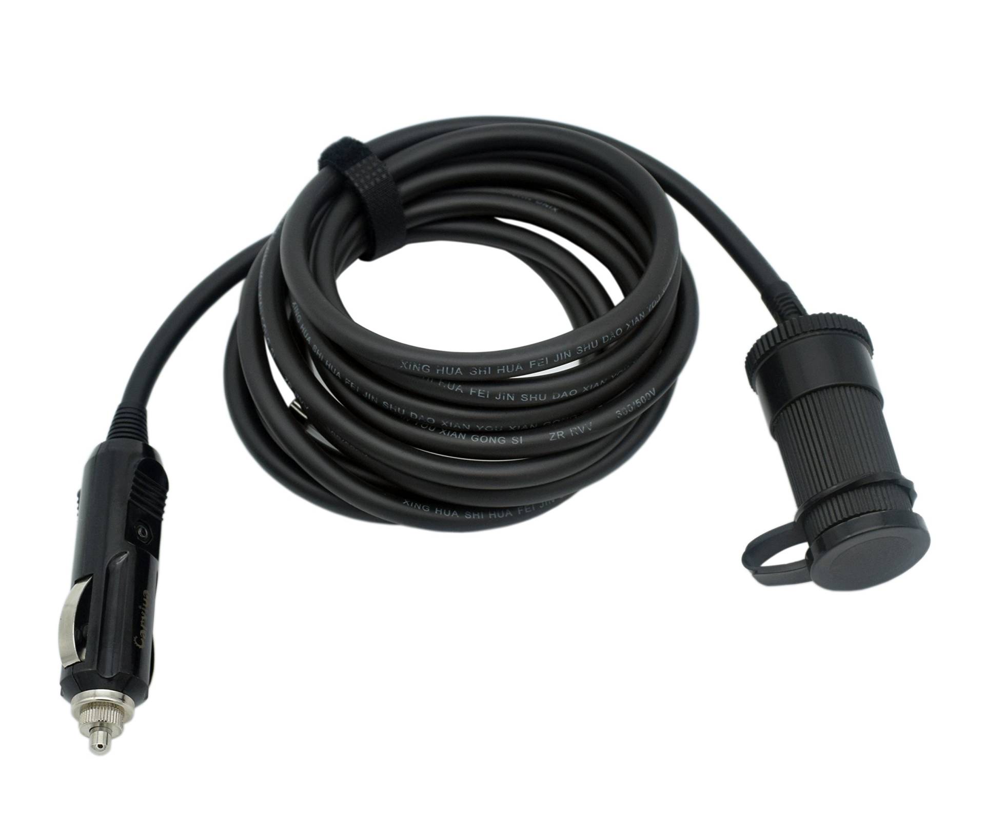 Carviya High Power 12V-24V Universal Auto Zigarettenanzünder Steckdose Power Verlängerungskabel (RVV 2 x 17AWG reine Kupferdrähte) mit 15A Sicherung für GP, Luftpumpe, etc.Auto Ausrüstung (3ft) von CARVIYA