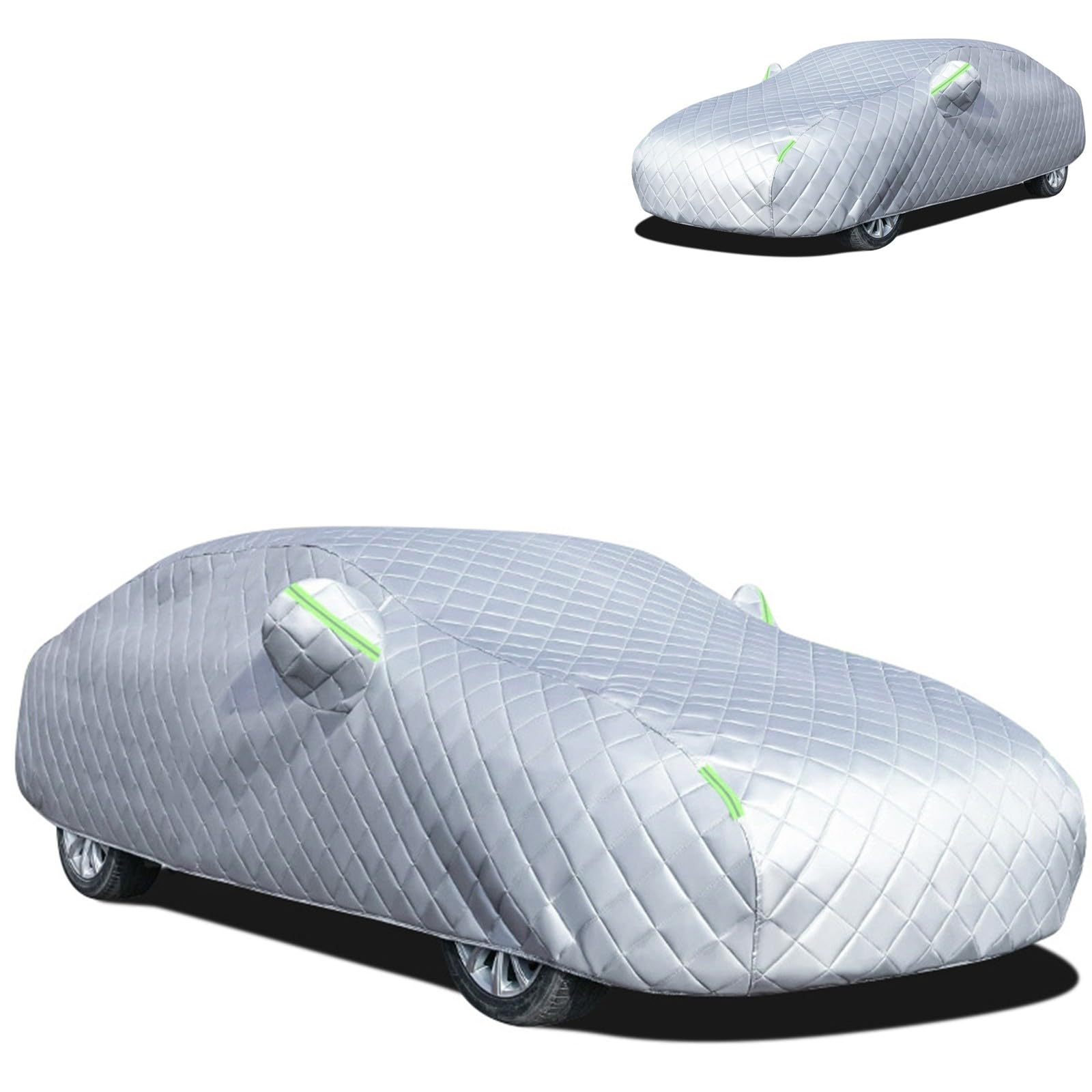 Allwetter-Autoabdeckung Jee𝗉 Grand Cherokee|Hagelschutz + UV-Resistent|Wasserdicht & Staubdicht (Auto Plane)|Für Innen/Außen mit Reflexstreifen(Color:03,Size:Jee𝗉 Grand Cherokee von CARXB