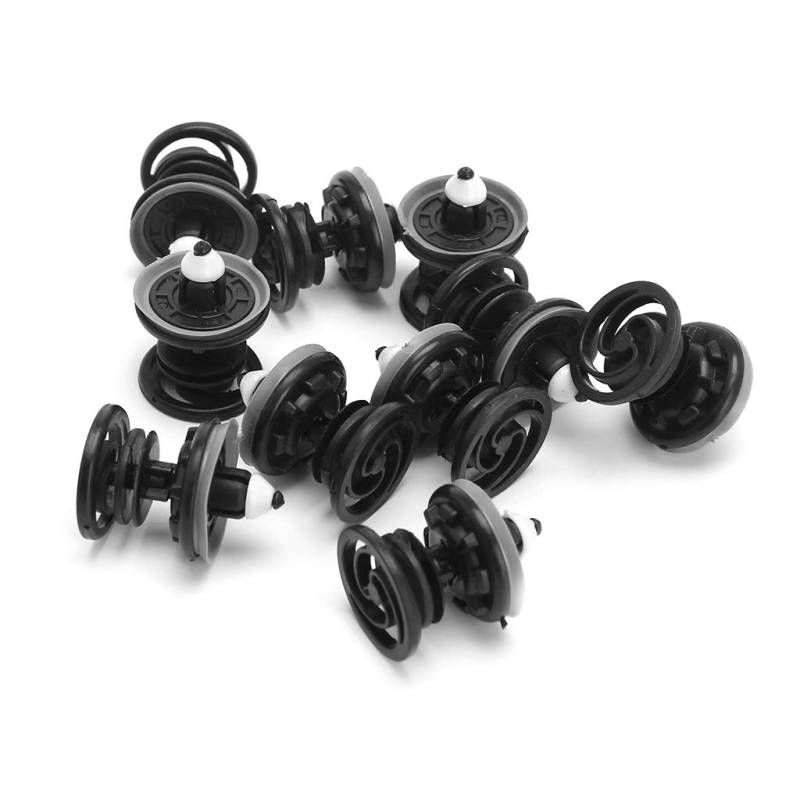 Clips für Stoßstange, Auto, Nummernschild, Türverkleidung, Nieten, Clips, Karosserie-Halterungs-Clips, 10 Stück von CASNO