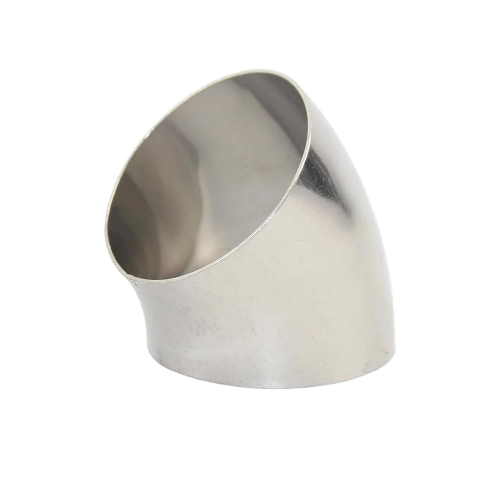 Abgasrohrleitungen 1,5mm Edelstahl-Rohrbogen 45-Grad-Handlauf Edelstahl-Rohrverbindungsbogen Autoschalldämpfer(63mm x 1.5mm) von CAVINBDZ