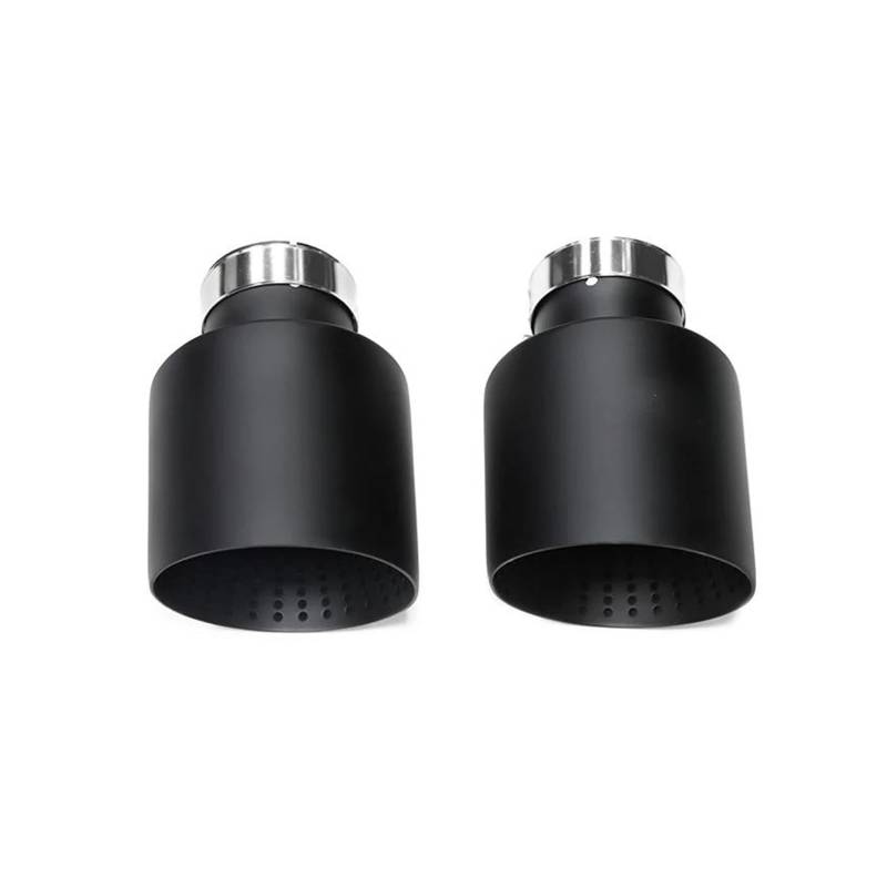 Abgasrohrleitungen 1 Stück Edelstahl-Einzelauspuffblende Für VW Für Golf 7 MK7 GTI Für Golf R Schalldämpferblende Auspuffblende Autoschalldämpfer(ID57MM OD101MM) von CAVINBDZ