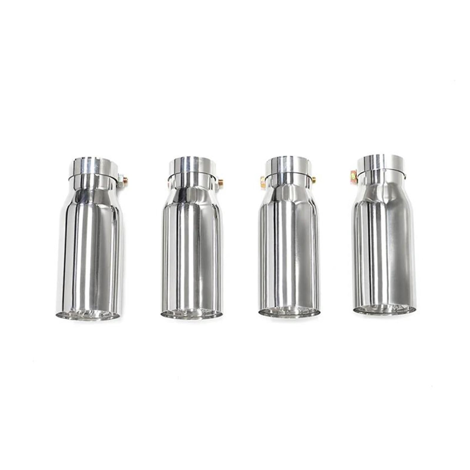 Abgasrohrleitungen 4 Stück/Los Auspuffendrohr 190mm Schalldämpferspitzen Für B&MW M3 E9x E90 E92 E93 Autoschalldämpfer(Silber) von CAVINBDZ