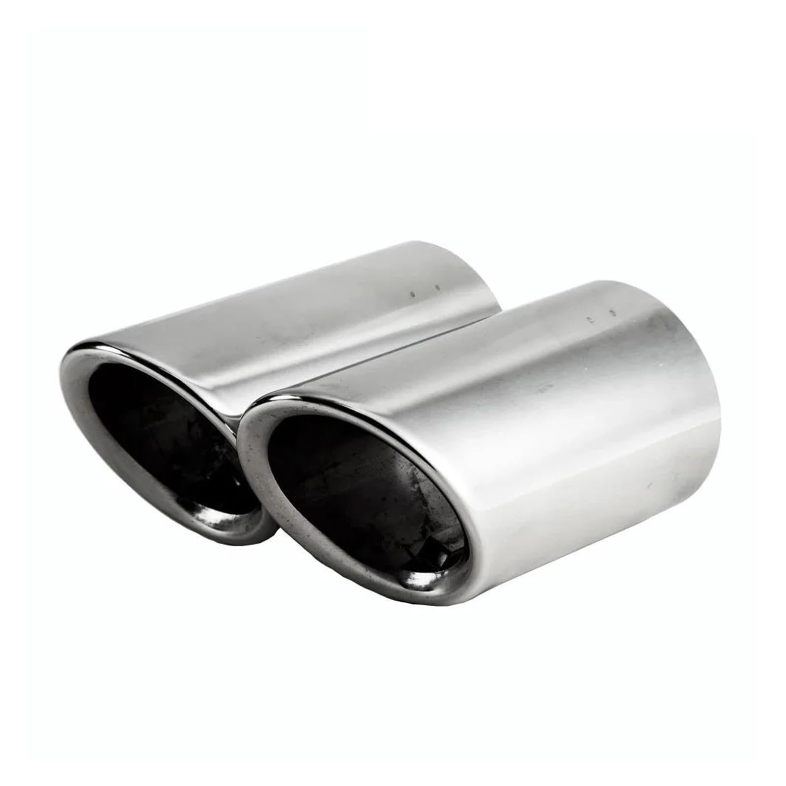Abgasrohrleitungen Auto-Abgasschalldämpfer-Endrohrabdeckung Aus Edelstahl Für A1 A3 A4 TT 2009 2010 2011 2012 2013 2014 2015 Autoschalldämpfer(Silber) von CAVINBDZ