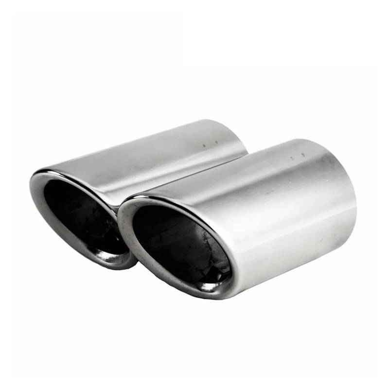 Abgasrohrleitungen Auto-Abgasschalldämpfer-Endrohrabdeckung Aus Edelstahl Für A1 A3 A4 TT 2009 2010 2011 2012 2013 2014 2015 Autoschalldämpfer(Silber) von CAVINBDZ