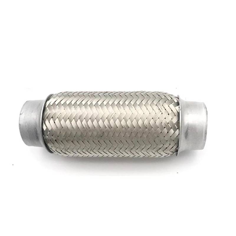 Abgasrohrleitungen Auto-Auspuff-Flexrohr Doppelt Geflochtenes Flex-Verbindungsrohr Schweiß-Flexrohr Für Schalldämpfer 51mm/2 Zoll Autoschalldämpfer(51MM-155MM) von CAVINBDZ