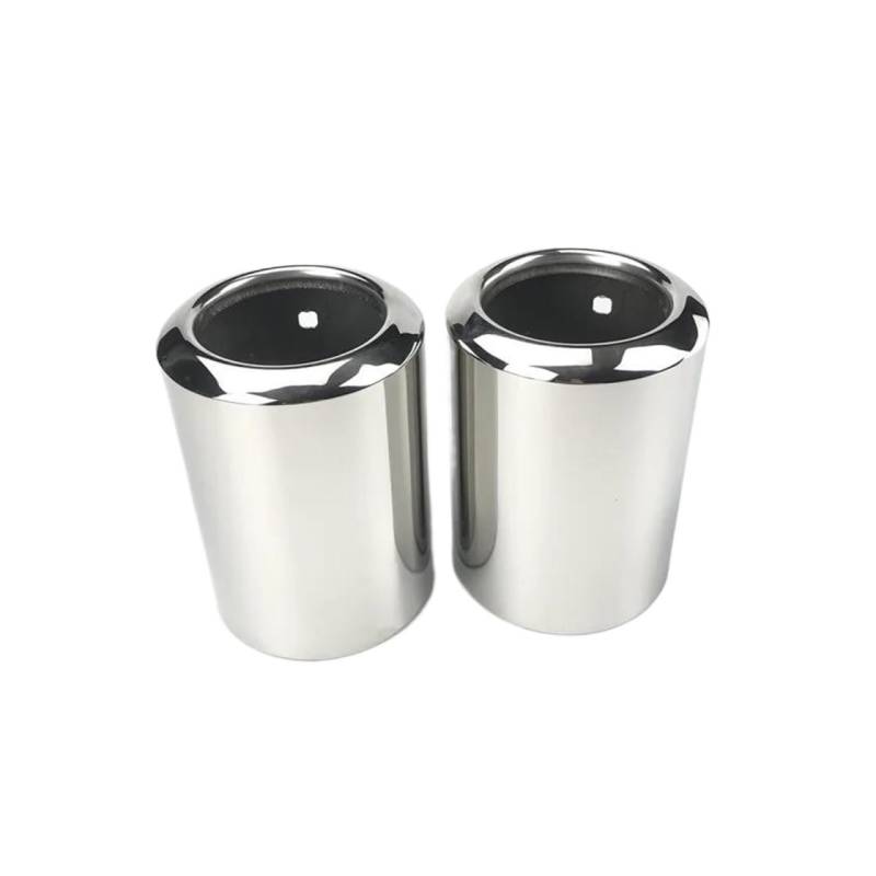 Abgasrohrleitungen Auto-Schalldämpferspitze Edelstahl-Endrohr-Auspuffanlage Für Mazda 6 2009–2014 Für Atenza 2013–2017 CX-5 2013–2020 Autoschalldämpfer(B type Silver 2pc) von CAVINBDZ