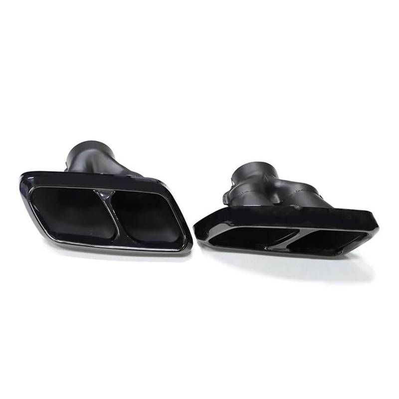 Abgasrohrleitungen Autoauspuffrohr Aus Edelstahl Vierfacher Auspuff Quadratische Auspuffdüse Für R&Ange R&Over Sport L494 Autoschalldämpfer(Black) von CAVINBDZ