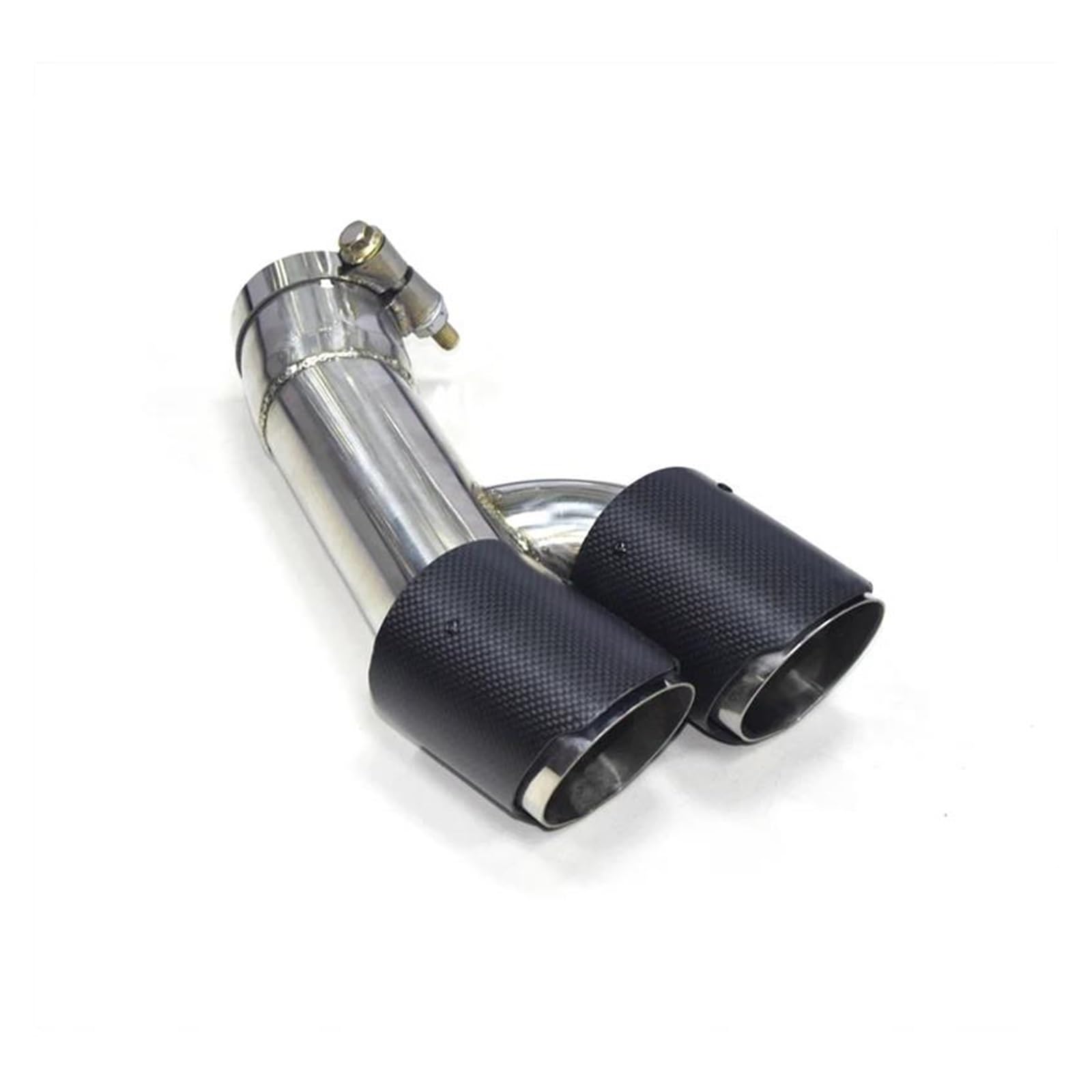 Abgasrohrleitungen Doppel-Auspuffblende Für B&MW 3er F30 F31 320i 318i 2013 2014 2015 2016 Autoschalldämpfer(Carbon Fiber 318i) von CAVINBDZ