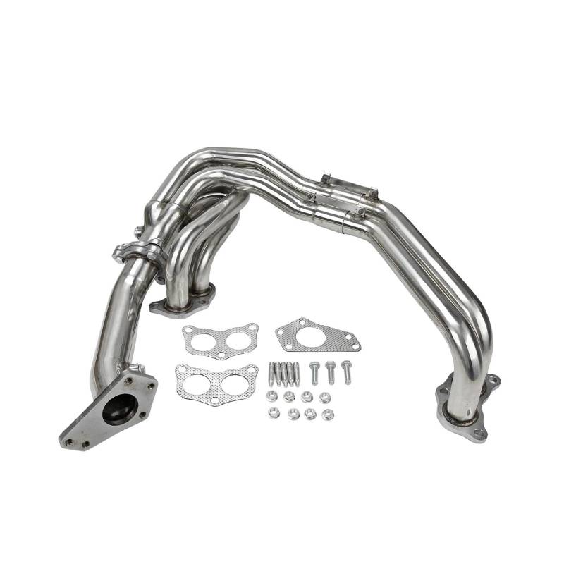 Abgasrohrleitungen Edelstahl-Auspuffkrümmer Für Impreza WRX/STI 2.0 LE20/2.5 LEJ25 2002-2007 Autoschalldämpfer von CAVINBDZ