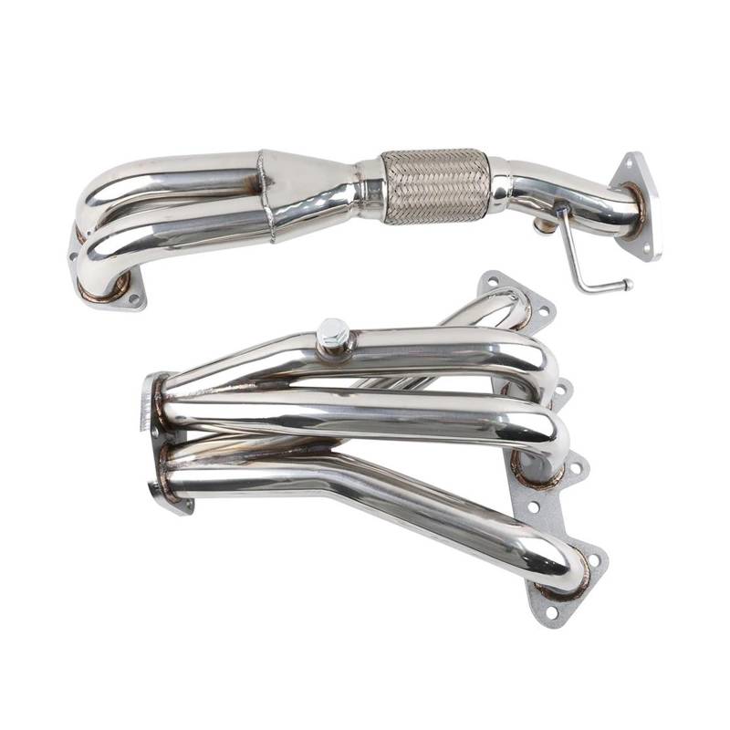 Abgasrohrleitungen Edelstahl-Krümmer-Auspuff Für Accord 98-02 LS4 Für Combo 1998-2002 Für Accord F23 DX LX EX L4 2,3 L Autoschalldämpfer von CAVINBDZ