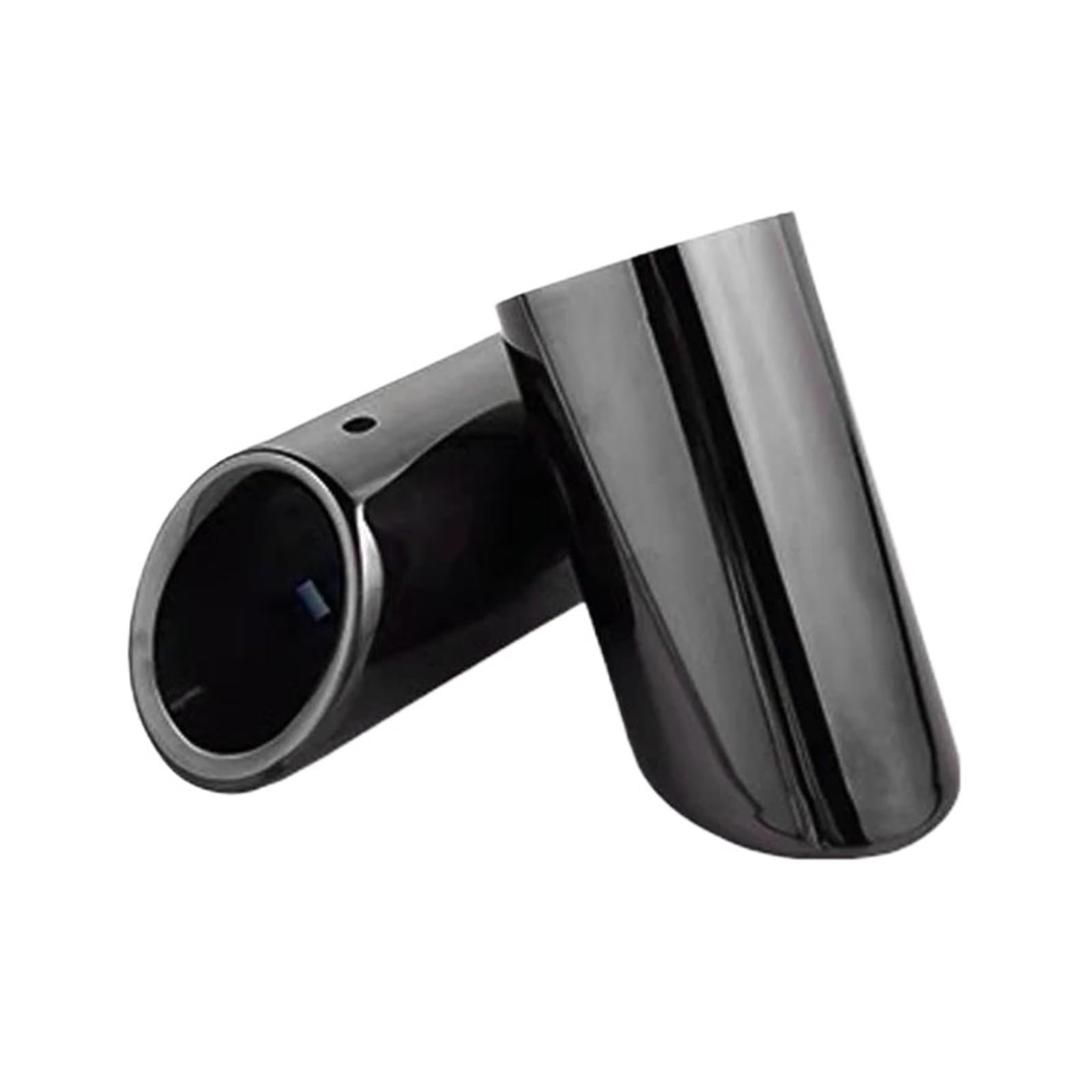 Abgasrohrleitungen Für A4 B8 Für Avant A5 Sportback 8T Q5 8R Q3 8U 76 Mm Edelstahl-Auto-Endrohr-Auspuffschalldämpfer-Rohrspitze Autoschalldämpfer(Black) von CAVINBDZ