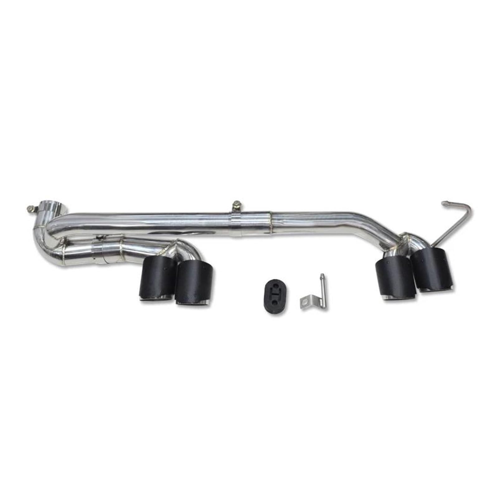 Abgasrohrleitungen Für B&MW E90 E92 320i 318i 325i Up M3 Autoauspuff Auspuffblende Edelstahl Stoßstangenoptik Schalldämpferblende Autoschalldämpfer(Kohlefaser) von CAVINBDZ