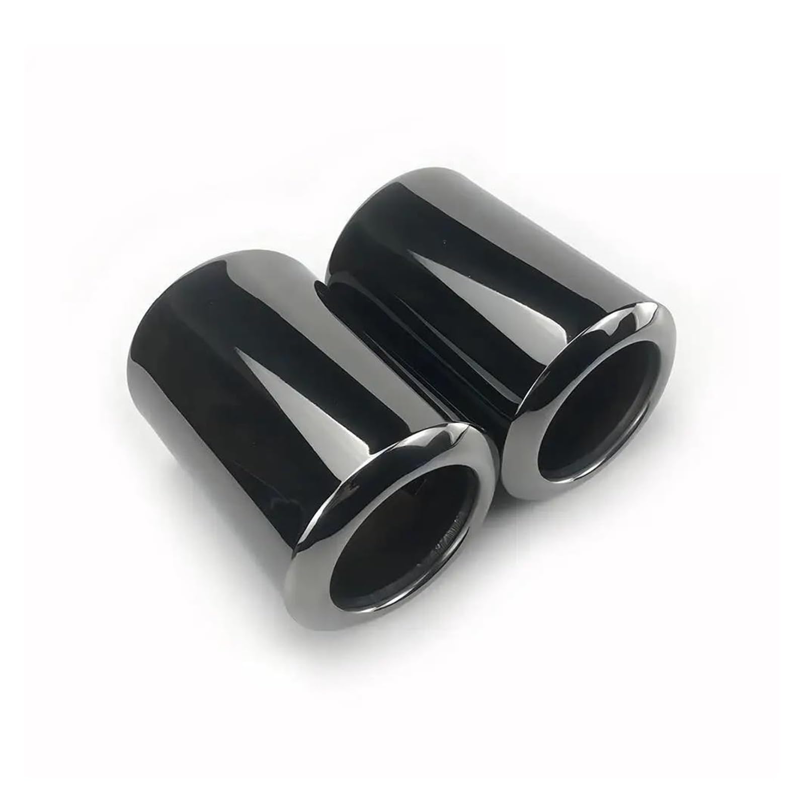 Abgasrohrleitungen Für Mazda CX30 CX-30 2020 2021 2022 Autoauspuff-Endrohr Rund Edelstahlrohr Auspuffendrohr Endrohrabdeckung Autoschalldämpfer(Black 2Pcs) von CAVINBDZ