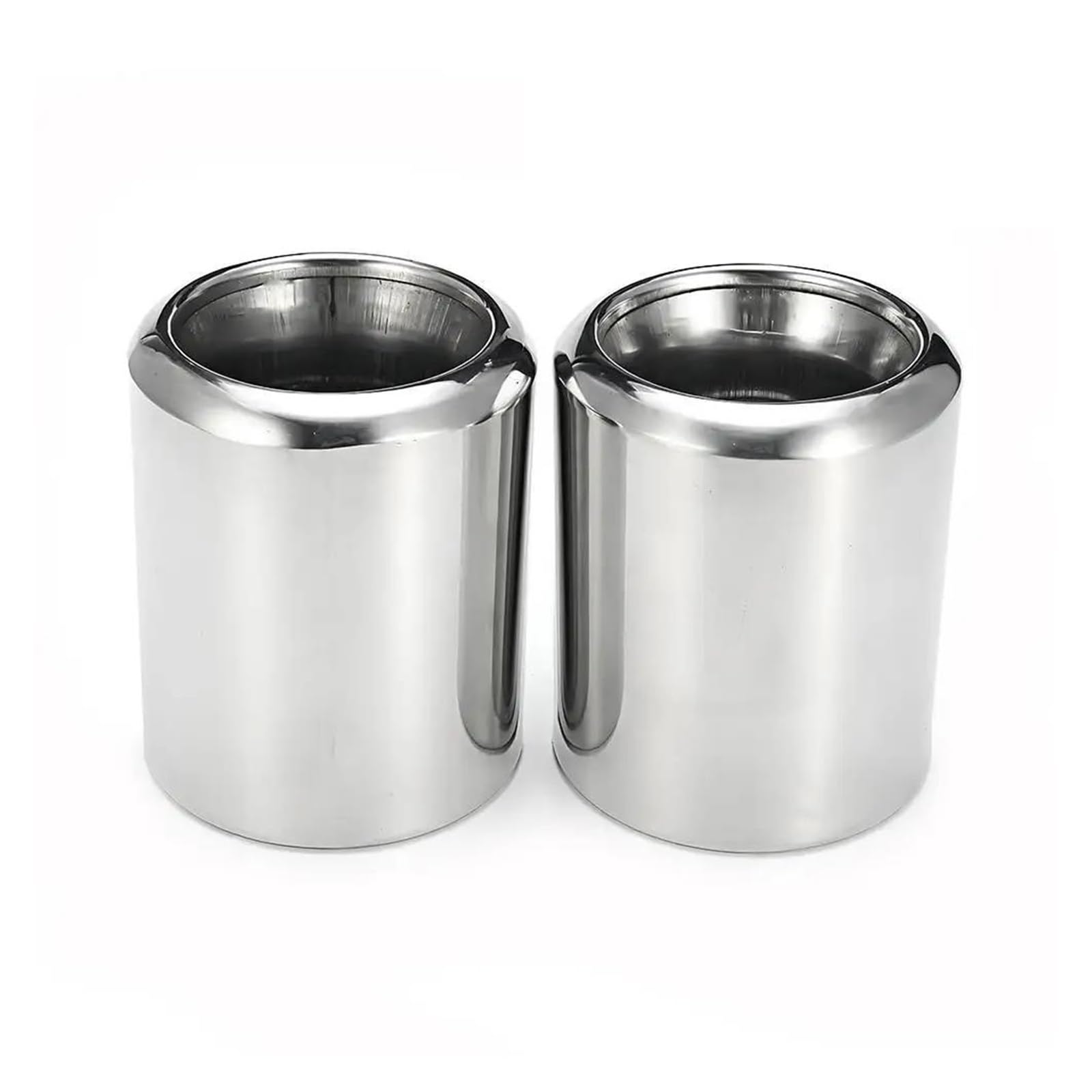 Abgasrohrleitungen Für Mazda CX30 CX-30 2020 2021 2022 Autoauspuff-Endrohr Rund Edelstahlrohr Auspuffendrohr Endrohrabdeckung Autoschalldämpfer(Silver 2Pcs) von CAVINBDZ