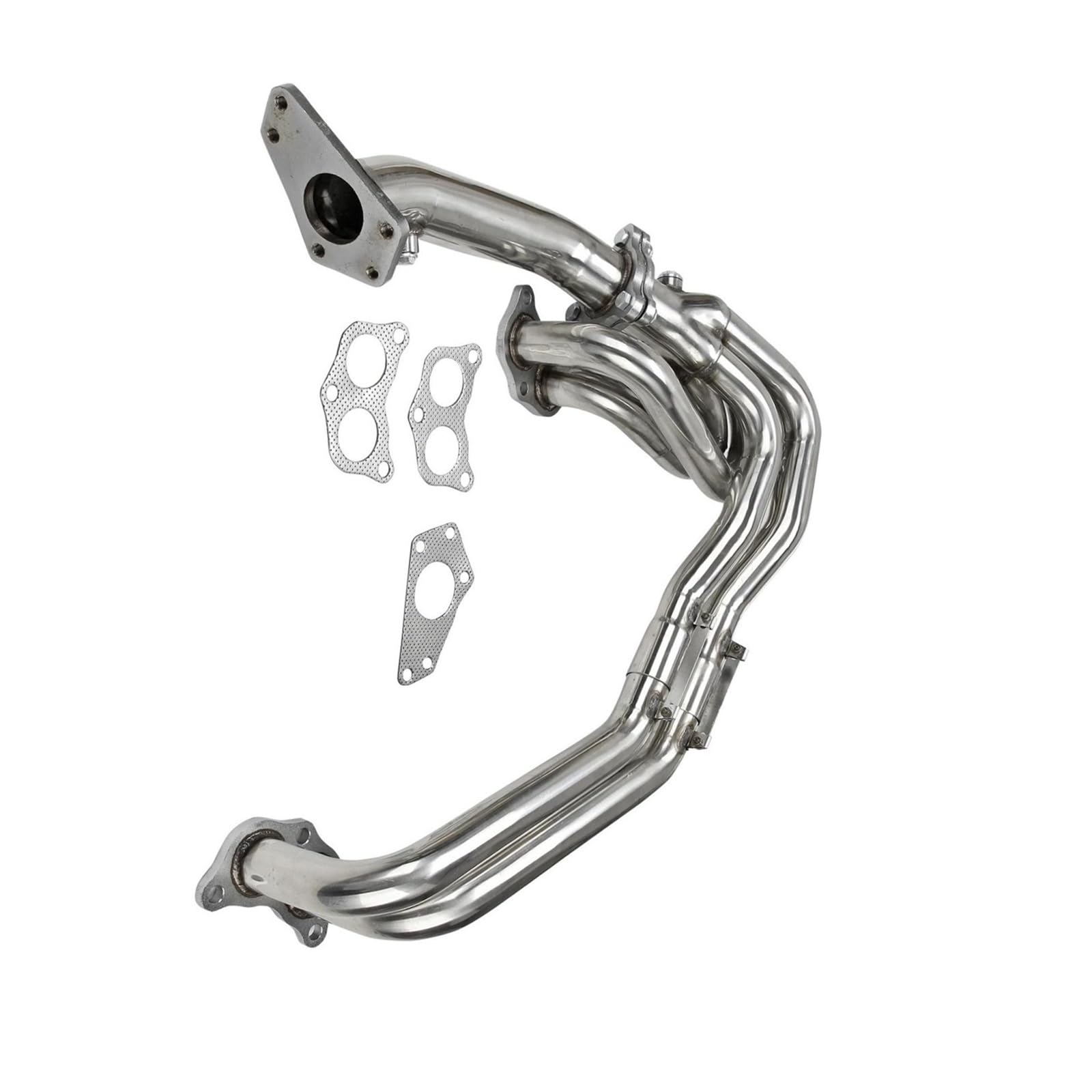 Abgasrohrleitungen Für Subaru Für Impreza WRX/STI 2.0 LE20/2.5 LEJ25 Für Legacy GT Für Forester XT Für Outback XT Auspuffkrümmer Autoschalldämpfer von CAVINBDZ