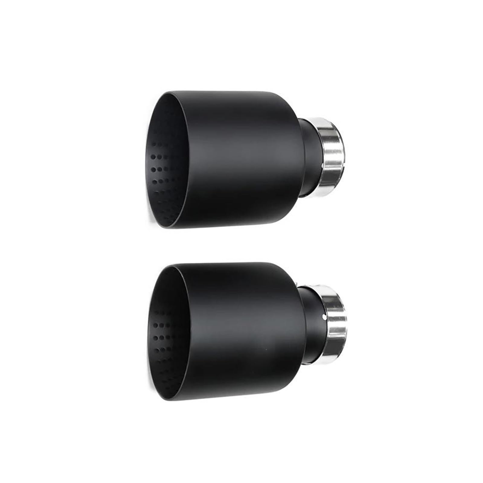 Abgasrohrleitungen Für VW Für Golf 7 MK7 GTI Für Golf R 1 Stück Edelstahl-Einzelauspuffblende Schalldämpferblende Auspuffblende Autoschalldämpfer(ID54MM OD101MM) von CAVINBDZ
