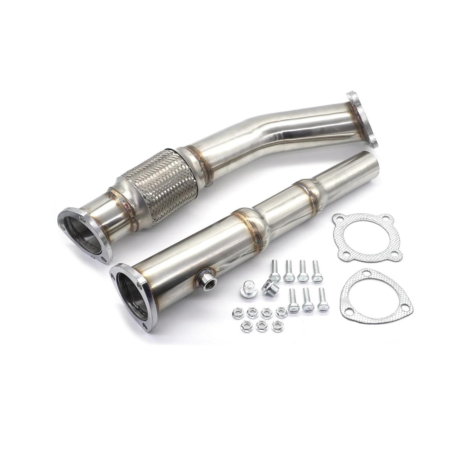 Abgasrohrleitungen Für VW Für Golf GTI Für Jetta 1999–2005 Neu Für Beetle 1998–2010 Downpipe Ohne Katalysator Autoschalldämpfer von CAVINBDZ
