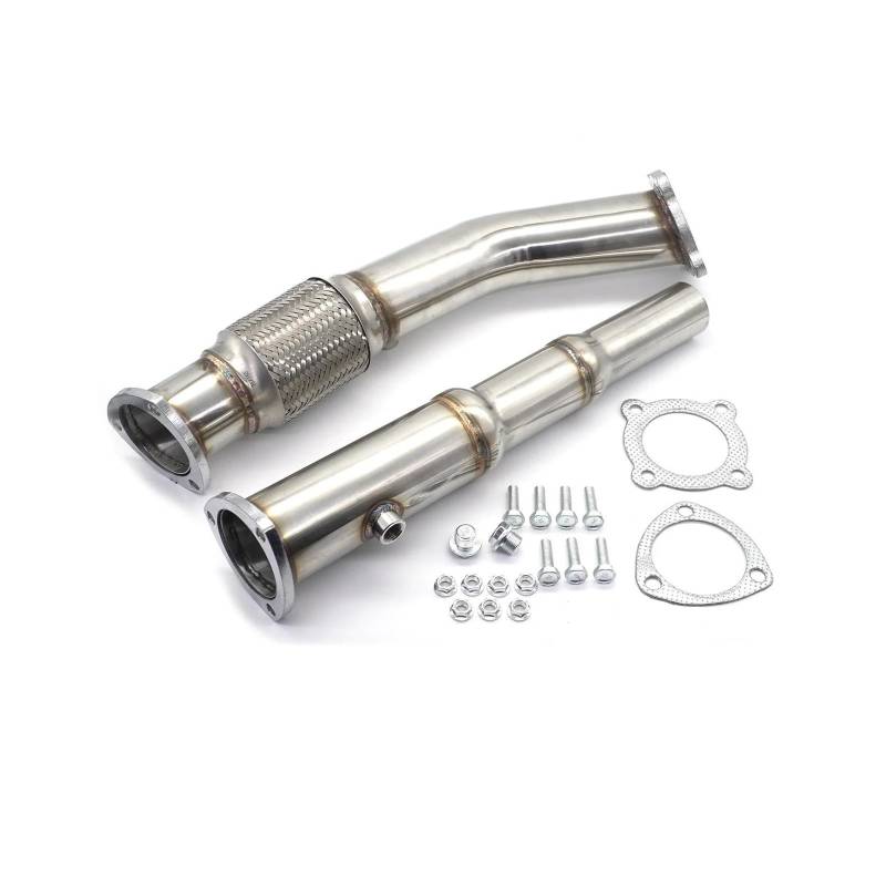 Abgasrohrleitungen Für VW Für Golf GTI Für Jetta 1999–2005 Neu Für Beetle 1998–2010 Downpipe Ohne Katalysator Autoschalldämpfer von CAVINBDZ