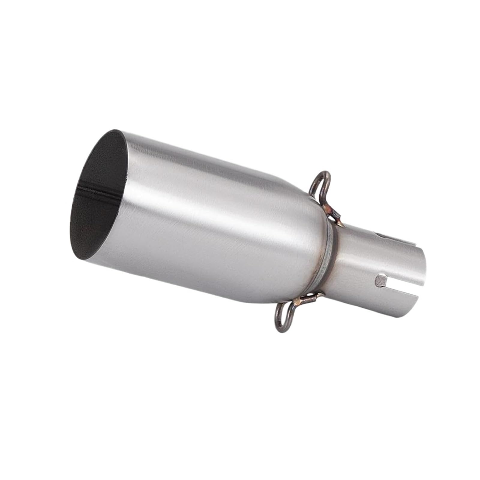 Abgasrohrleitungen Motorrad Modifiziertes Auspuffrohr Für 28–45mm Adapter 51mm Mittelverbindungsrohr Autoschalldämpfer(45mm-51mm) von CAVINBDZ