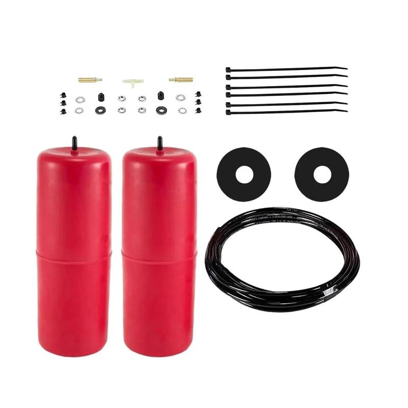 Luftfederung Luftfederung Kit Air Spring Kit Frühling Spule Set Für RAM 1500 Pickup 2019-2022 60818 Autoteile(Red) von CAVINBDZ