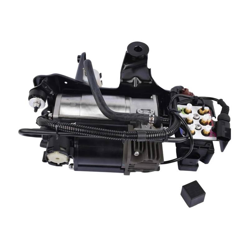 Luftfederung Luftfederung Kompressor Luftpumpe W/Ventil Block + Relais Für A6 S6 Für Allroad C6 4F 2004-2011 4F0616005 4F0616006 Autoteile von CAVINBDZ