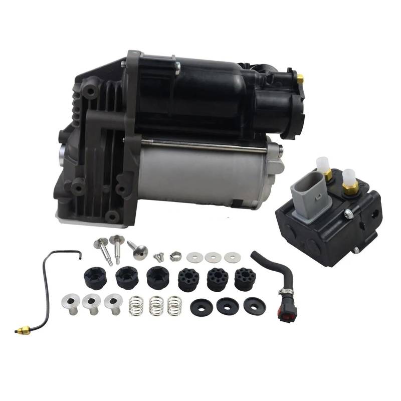 Luftfederung Luftfederung Kompressor Pumpe/Ventil Mit 2 Ecke Für B&MW X5 E70 X6 E71 E72 37226775479 37206859714 37206789938 Autoteile von CAVINBDZ