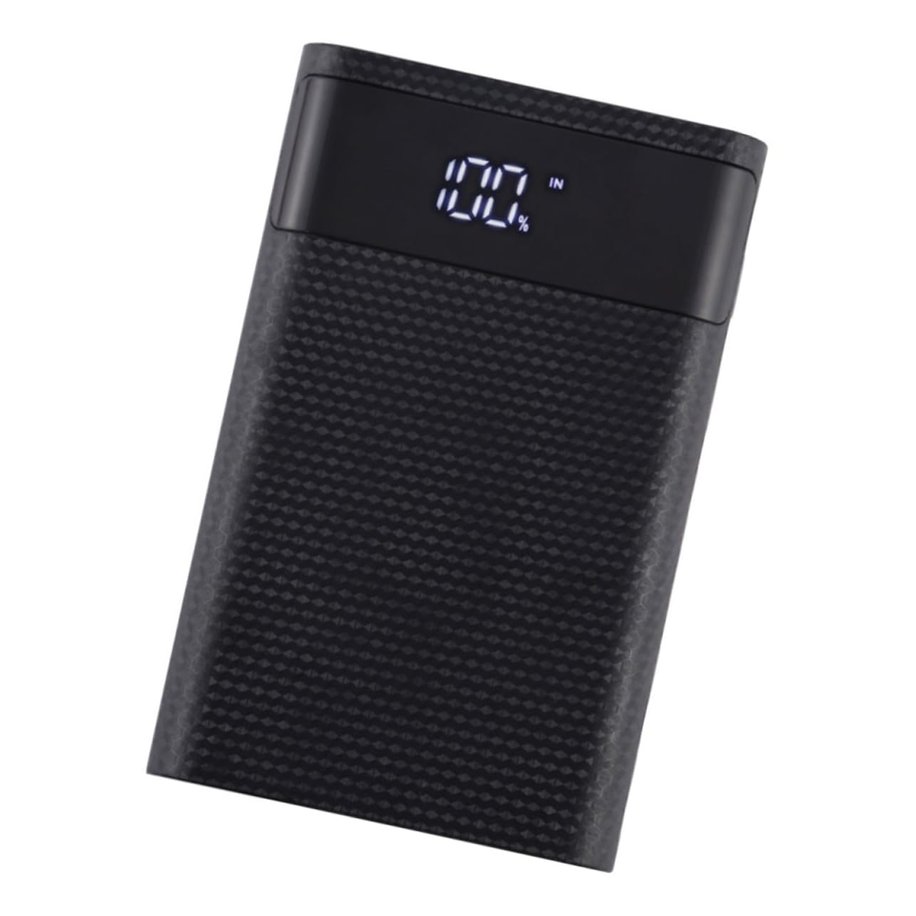 CAXUSD Wiederaufladbares Batterieladegerät mit Steckplätzen Powerbank Box USB Anschlüsse Abnehmbares Design für Einfache Batteriewechsel von CAXUSD