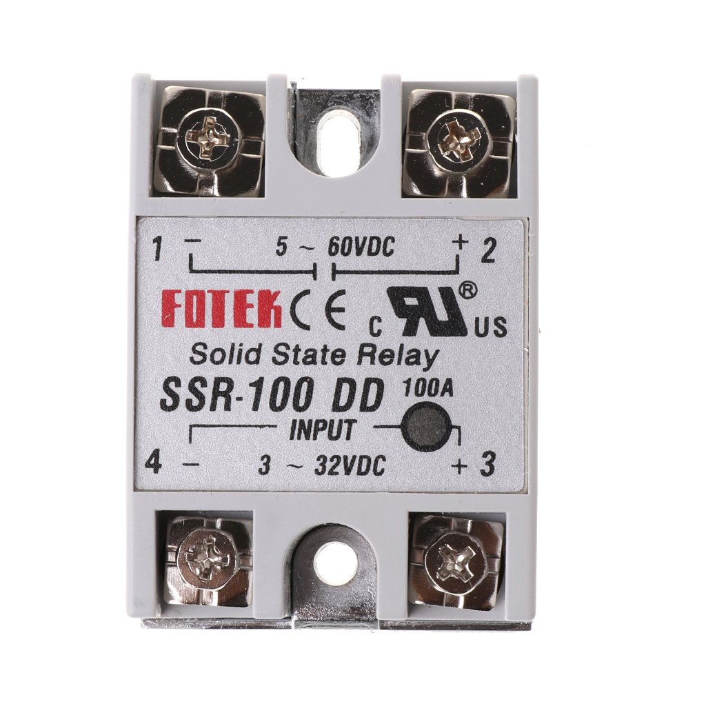 SSR-100 DD Halbleiterrelaismodul 100 A 3–32 V Für Eingang 5–60 V Für Ausgang SSR-100 DD Halbleiterrelaismodul 100 A 3–32 V Für Eingang 5–60 V Für Ausgang von CAZSTYK