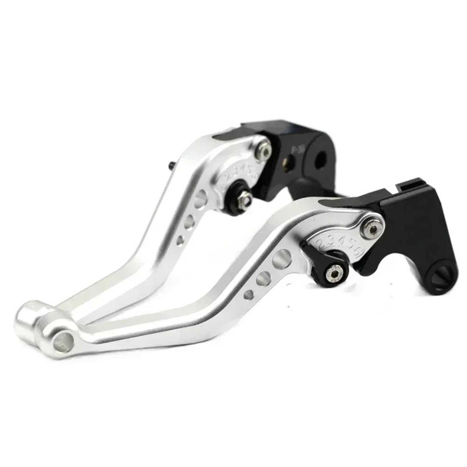 Für S1000RR 2010-2018/Für S1000R 2014-2018/Für HP4 2011-2015 Motorrad Griff Spurstange Kurze Bremse Kupplung Hebel Kupplungshebel Bremshebel(Short Silver) von CBCZTLLMVG