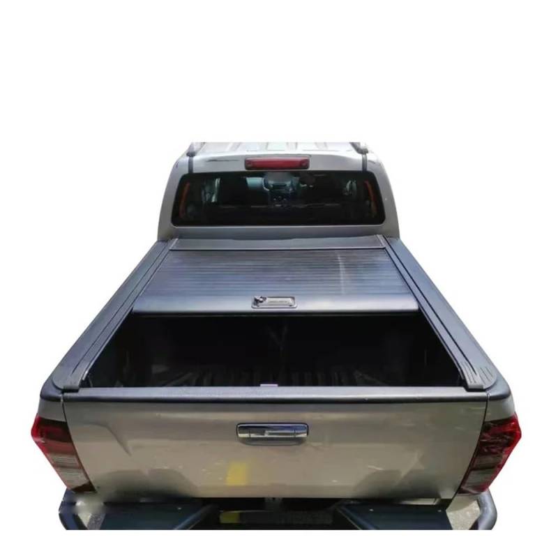 4x4 5Ft 6Ft Pickup Harte Rollo Deckel Shutter Versenkbare LKW Bett Tonneau Abdeckung Kompatibel for Chevy Silverado GMC Sierra 1500 2500 3500 HD von CBLOVR