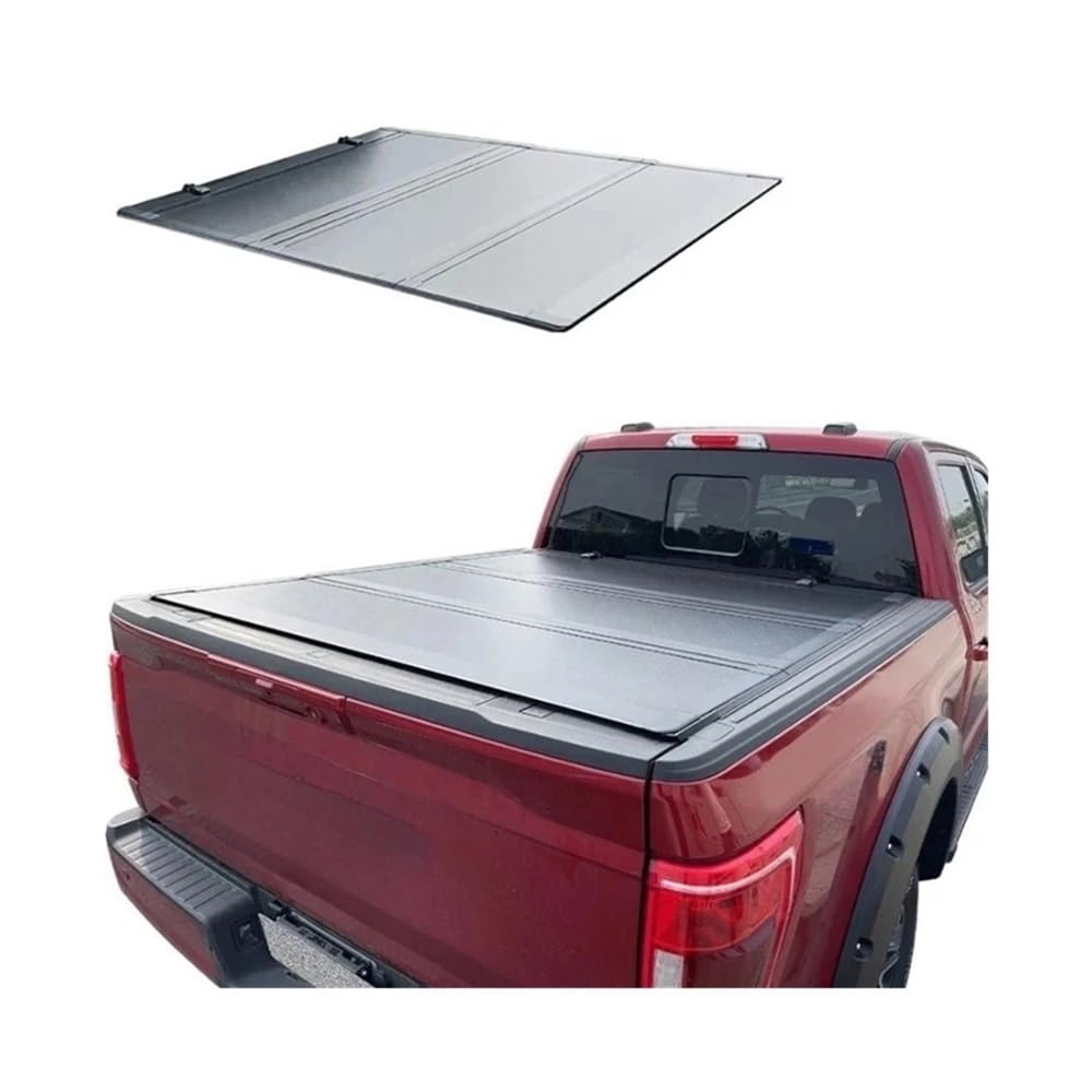 LKW-Ladeflächenabdeckungen, hart, dreifach gefaltet, niedriges Profil, Ladeflächenabdeckung for Pickups, kompatibel mit Ford F250, F-250, F350, F350 LKW-Ladeflächenabdeckungen, hart, dreifach gefaltet, niedriges Profil, Ladeflächenabdeckung for Pickups, kompatibel mit Ford F250, F-250, F350, F350 von CBLOVR