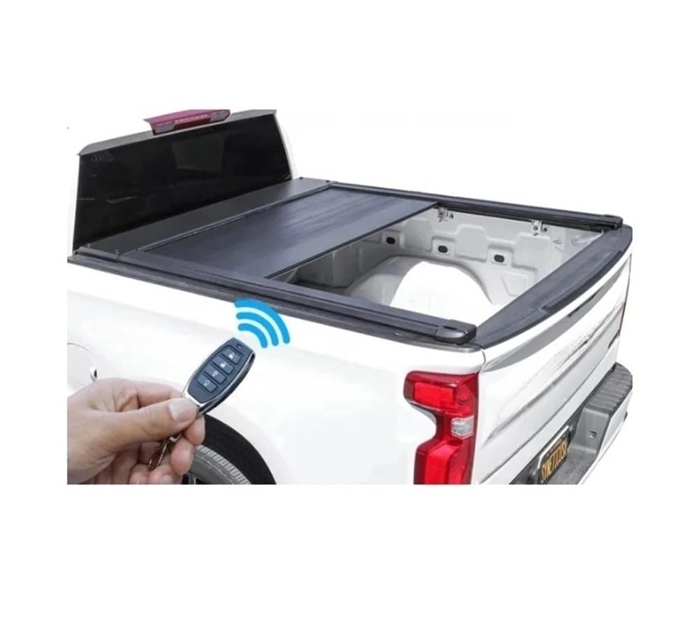 LKW-Laderaumabdeckungen kompatibel mit Chevy Silverado 1500 2007–2022, Kurze Ladefläche, elektrisch einziehbar, Harte Laderaumabdeckung, elektrische Rollabdeckung LKW-Laderaumabdeckungen kompatibel mit Chevy Silverado 1500 2007–2022, Kurze Ladefläche, elektrisch einziehbar, Harte Laderaumabdeckung, elektrische Rollabdeckung von CBLOVR