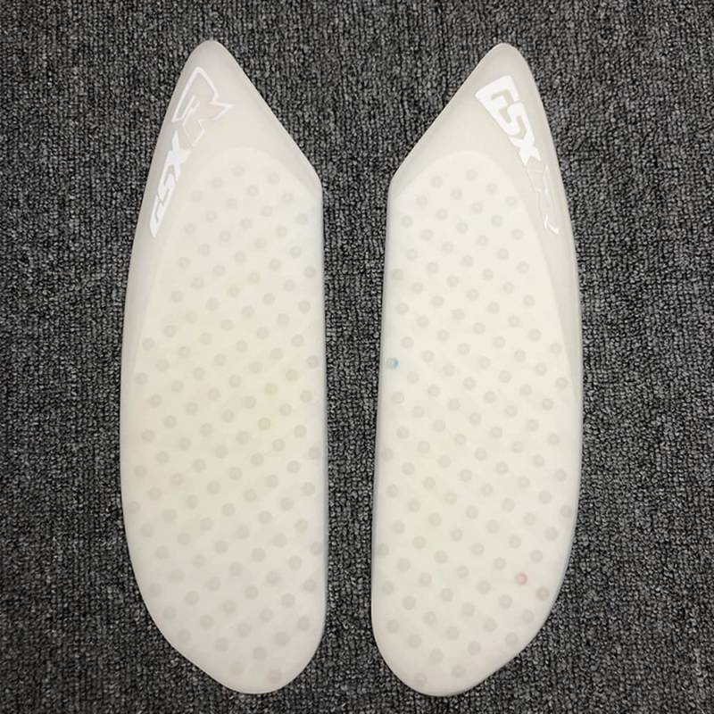CBNFDKEOI Motorrad Gas Tank Pad Anti-Rutsch Für Suzuki GSX-R 600 GSXR 750 2006 2007 Motorrad Schwarz Transparent Anti Slip Kraftstoff Tank Pads Seite Knie Grip Traktion Pad(11) von CBNFDKEOI