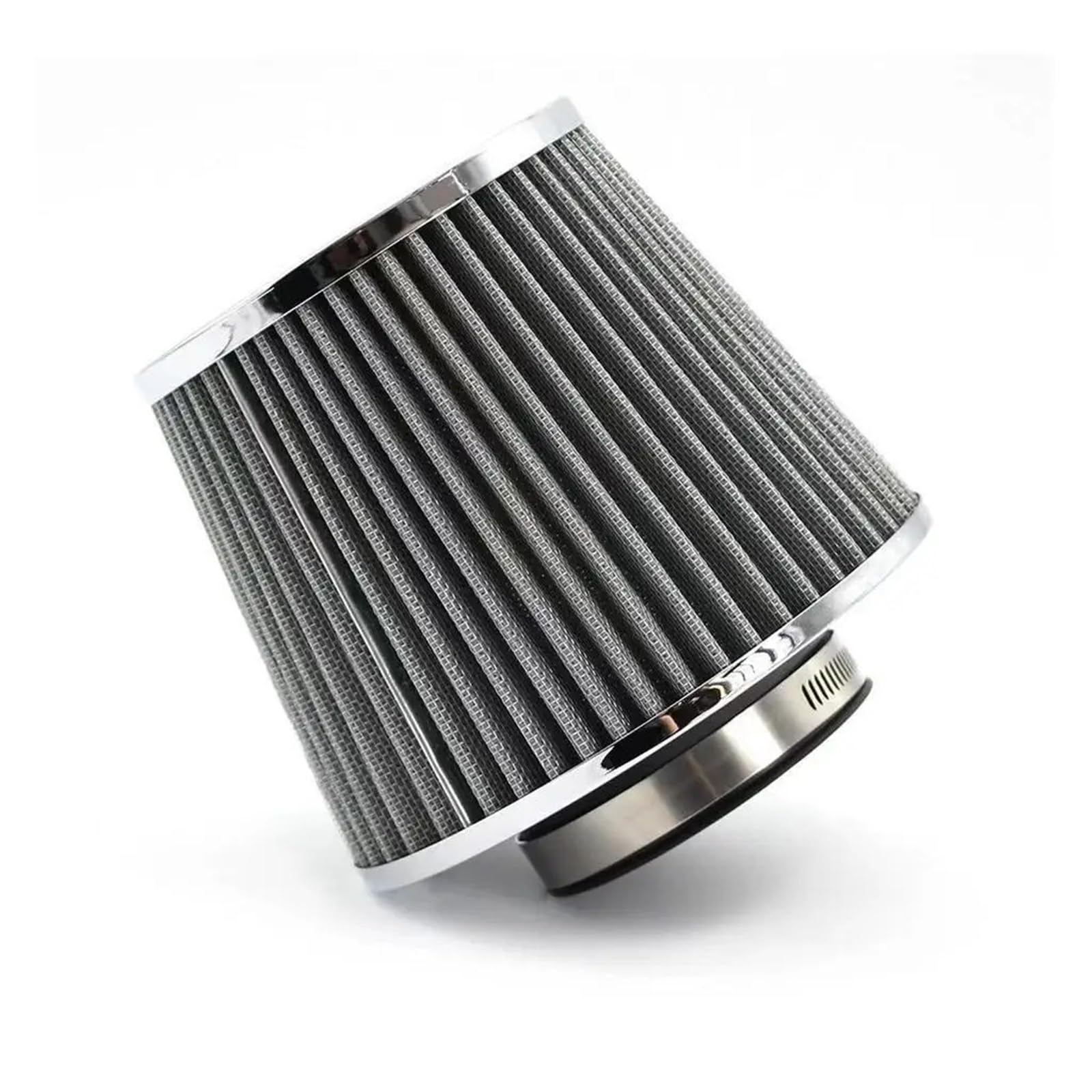 76MM 3 Zoll Auto-Luftfilter Entlüftungsfilter High Flow Intake Kit Mesh Cone Motorschutz Ersatz Autozubehör Universal(C) von CBTZQIXJ