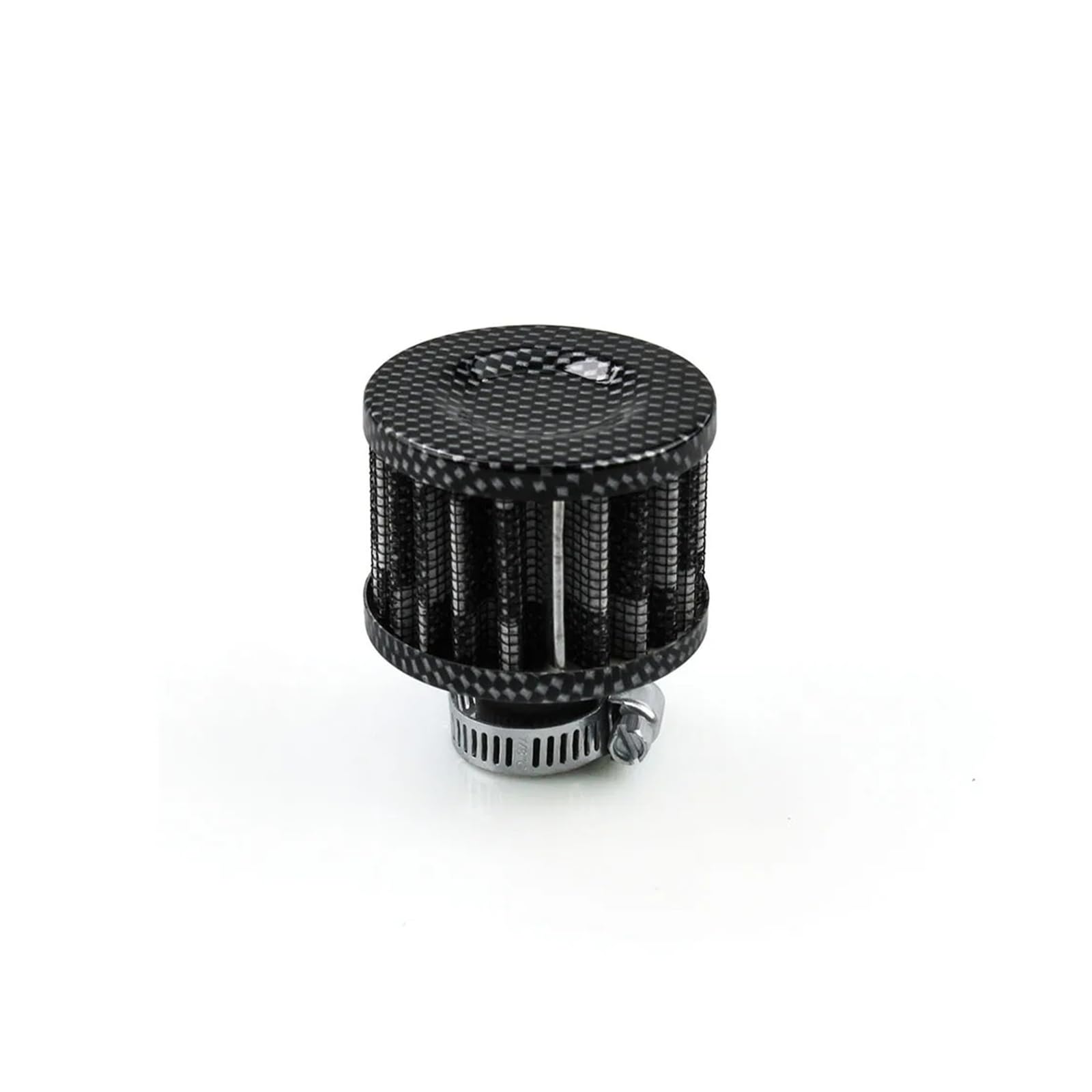 Universal 12mm Auto Luftfilter Vent Kurbelgehäuseentlüftung Filter Ventilschaftabdeckungen Mini Air Breather Cold Air Intake(D) von CBTZQIXJ