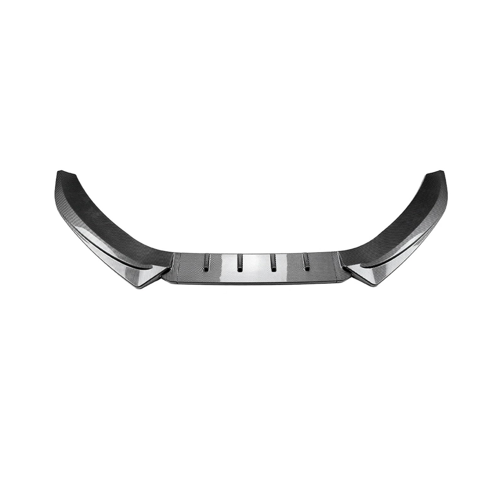CBXPXVXP Auto Frontstoßstange Lip Splitter Diffusor Lip Body Kit Auto Spoiler Zubehör Kompatibel for Audi A4 S4 B8.5 Sline 2013-2016(Carbon Look) von CBXPXVXP
