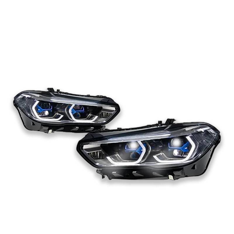 CBXPXVXP Auto Lichter Scheinwerfer Kompatibel for BMW X5 G05 2019-2022 Projetor Kopf Lampe Tagfahrlicht Automotive Zubehör von CBXPXVXP