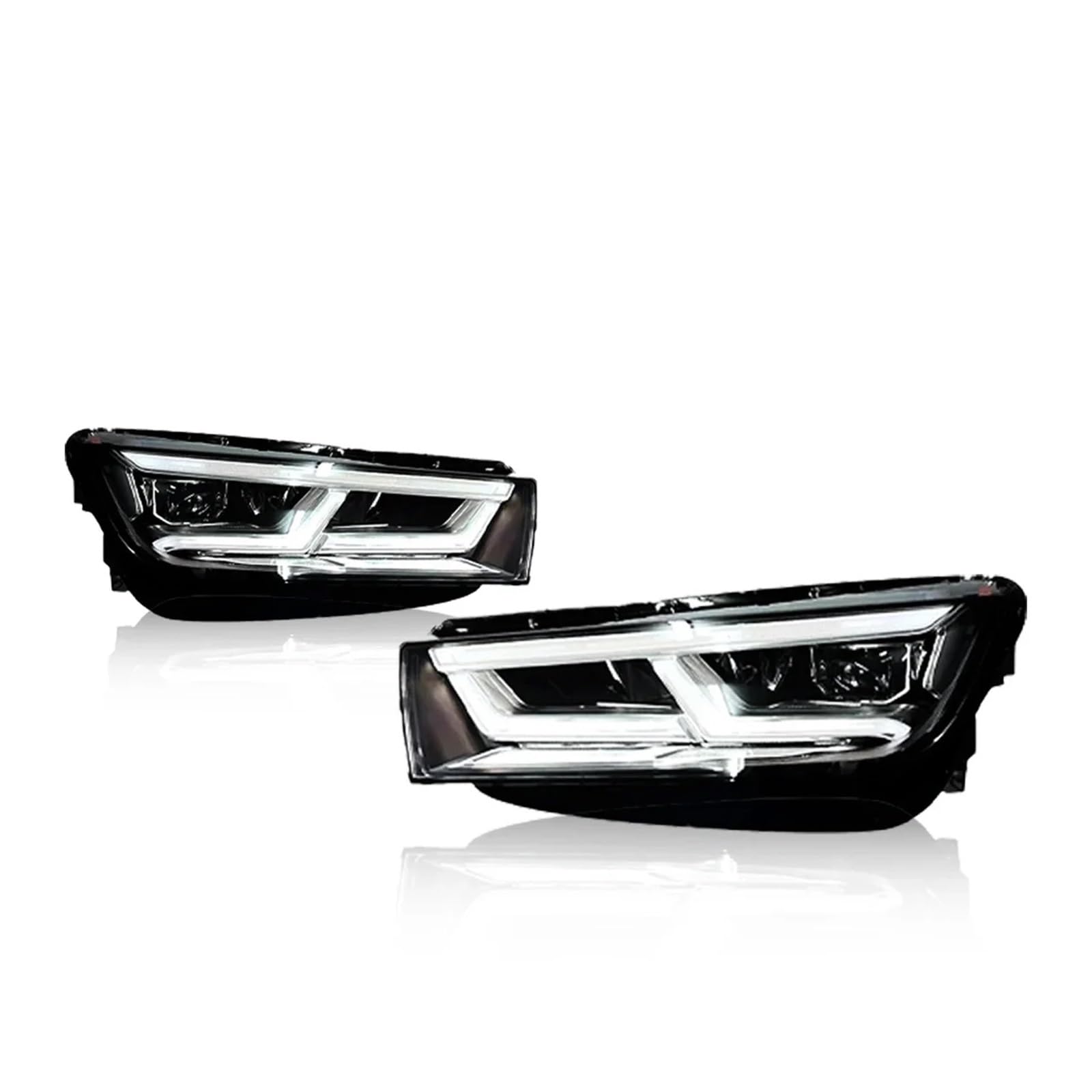 CBXPXVXP Autolicht kompatibel for Audi Q5 2018-2020 Scheinwerfer-Projektor-Kopflampe Tagfahrlicht Autozubehör von CBXPXVXP