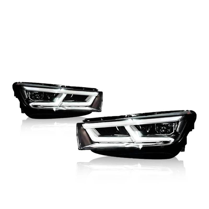 CBXPXVXP Autolicht kompatibel for Audi Q5 2018-2020 Scheinwerfer-Projektor-Kopflampe Tagfahrlicht Autozubehör von CBXPXVXP