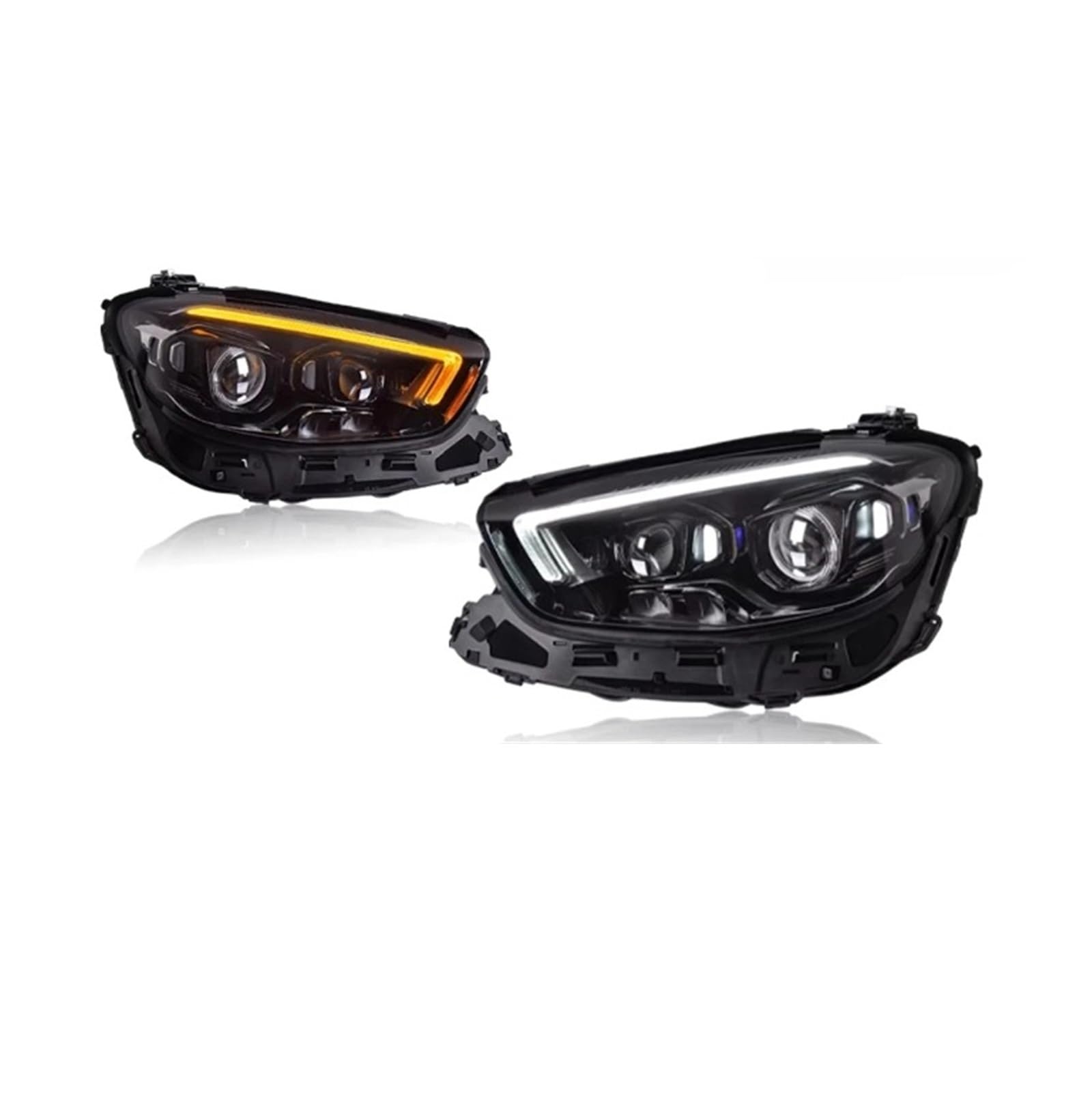 CBXPXVXP Autolichter Scheinwerfer Kompatibel for Benz E-Klasse W213 2016-2023 Lampen Tagfahrlicht Dynamisches Blinker Autozubehör(For 2021-2023) von CBXPXVXP