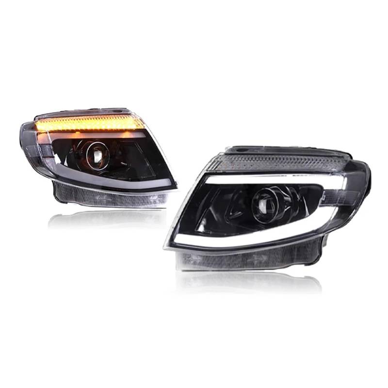 CBXPXVXP Autoscheinwerfer Kompatibel for Ranger T6 2012-2015 Autolampen Tagfahrlicht Dynamische Blinker Autozubehör von CBXPXVXP