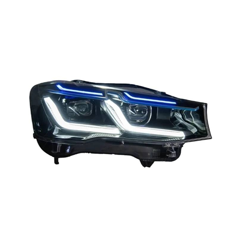 CBXPXVXP Autoscheinwerfer kompatibel for BMW X3 F25 2010–2017 DRL 12 V H7 Bi-Xenon-Birnen Nebelscheinwerfer Werkzeuge 2 Stück X4 F26 F98 Autozubehör(2010-2013,LHD) von CBXPXVXP