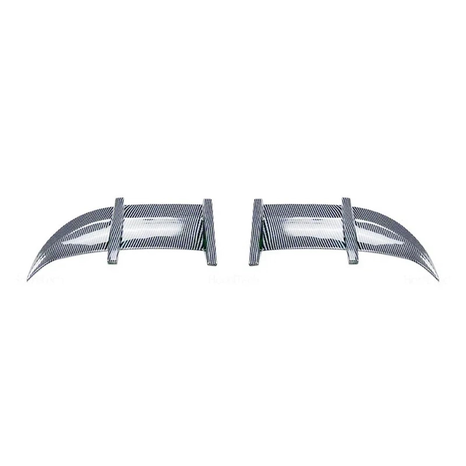 CBXPXVXP Bodykit Auto Schwarz Carbon Heckscheibe Dachspoilerflügel Kompatibel for VW Golf MK7 MK7.5 GTI GTD GTE 2013-2019 Tuningzubehör(Carbon Fiber Look) von CBXPXVXP