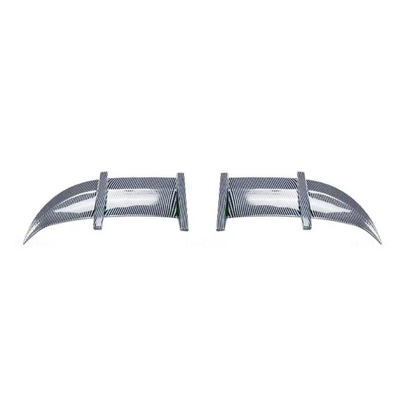 CBXPXVXP Bodykit Auto Schwarz Carbon Heckscheibe Dachspoilerflügel Kompatibel for VW Golf MK7 MK7.5 GTI GTD GTE 2013-2019 Tuningzubehör(Carbon Fiber Look) von CBXPXVXP