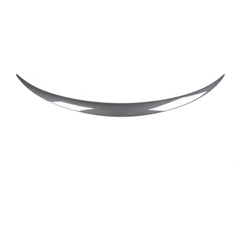 CBXPXVXP Carbon Fiber Boot Hinten Stamm Spoiler Kompatibel for Mercedes Benz C Klasse Limousine W205 2015-2021 Deflektor C63s AMG PSM Stil Glanz Schwarz(AMG Carbon Look) von CBXPXVXP