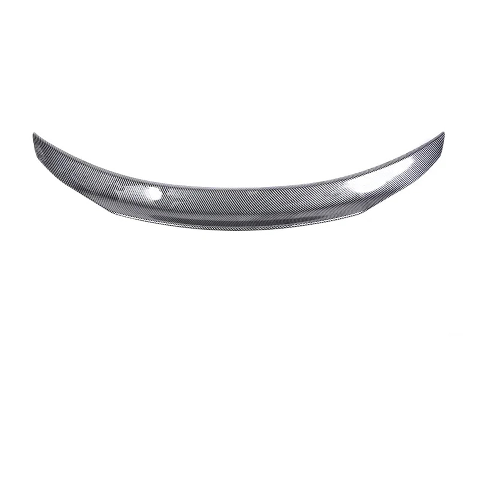 CBXPXVXP Carbon Fiber Boot Hinten Stamm Spoiler Kompatibel for Mercedes Benz C Klasse Limousine W205 2015-2021 Deflektor C63s AMG PSM Stil Glanz Schwarz(PSM Carbon Look) von CBXPXVXP